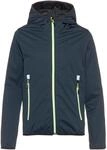 Killtec Jungen kos 167 by jckt Lightweight Jacke mit Kapuze packbar, Petrol, 176 EU