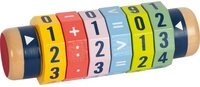 small foot Rechenrolle Kleines 1x1 &bdquo;Educate, Grundrechenarten Rechenschieber Abakus