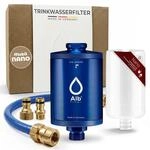 Alb Filter MOBIL NANO Bef&uuml;llfilter Camping Alu Blau | Zertifizierte Keimsperre...