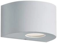Reality Leuchten LED Au&szlig;en Wandleuchte Rosario R28232631, Kunststoff wei&szlig;, inkl. 2x