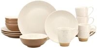 CreaTable, 33071, Serie SAND DUNES, 16-teiliges Geschirrset, Kombiservice aus