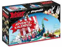 PLAYMOBIL Adventskalender 71087 Asterix: Piraten mit schwimmfähigem...