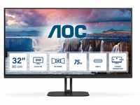 AOC Q32V5CE - 32 Zoll QHD Monitor, Lautsprecher (2560x1440, 75 Hz, HDMI,...