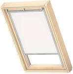VELUX Verdunkelungsrollo (DKL), Grauer F&uuml;hrungsschiene, FK08, Wei&szlig; | Standard...