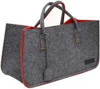 DuneDesign Bis 25kg: Shopping Bag Filz XXL - 50x25x25 Schwerlast Filztasche Gro&szlig; -