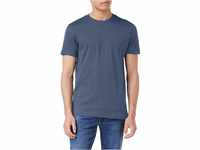 Urban Classics Herren Basic Tee T-Shirt, Vintage Blue, L