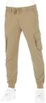 Reell Reflex Rib Cargo - Jogger Cargohose f&uuml;r Herren mit Kordelzug und...