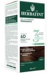 Herbatint Permanentes Farbgel 3 Dosen, 300 ml &ndash; 6D Dunkelblond, goldfarben, ohne