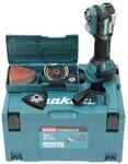 Makita DTM52ZJX2 Akku-Multifunktionswerkzeug 18V + 33-teiliges Zubeh&ouml;r-Set im...