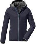killtec M&auml;dchen Kos 164 Grls Sftshll Jckt Lightweight Jacke mit Stehkragen packbar
