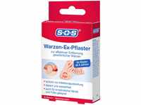 SOS Warzen-Ex Pflaster - Warzenpflaster zur Entfernung gewöhnlicher Warzen an...