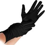 FRANZ MENSCH Hygostar Baumwoll-Handschuh NERO schwarz, Gr&ouml;&szlig;e M, Paar