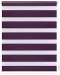 Lichtblick Doppelrollo Blickdicht ohne Bohren Brombeer 90 cm x 150 cm (B x L)