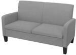 vidaXL Sofa 2-Sitzer Zweisitzer Stoffsofa Polstersofa Loungesofa Sitzm&ouml;bel