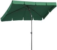 Schneider 755-11 Sonnenschirm Aquila, gr&uuml;n, 225x120 cm rechteckig, Gestell...
