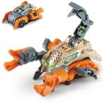 VTech Switch&Go OneClick Dinos, gepanzerter Skorpion, Dinosaurier und Actionfiguren,