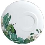 Villeroy & Boch Signature Avarua Kaffeeuntertasse, 18,5cm, wei&szlig;/bunt