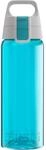 Sigg Total Color Aqua, Sport Trinkflasche, 0.6 L, Tritan, BPA frei, Aqua