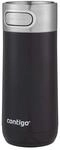 Contigo Luxe Autoseal Thermobecher, Edelstahl-Reisebecher, Isolierflasche,