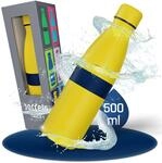 boddels Trinkflasche Twee+ 500 ml nachtblau/gelb