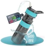 boddels Trinkflasche EEN 600ml - Deine Wasserflasche f&uuml;r jeden Tag (T&uuml;rkisblau /
