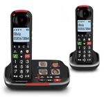 Swissvoice Xtra 2355 Duo schnurloses DECT Gro&szlig;tasten Telefon mit Anrufbeantworter,
