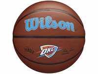 Wilson Basketball TEAM ALLIANCE, OKLAHOMA CITY THUNDER, Indoor/Outdoor, Mischleder,
