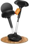 DESKSPACE Wobble Ergonomischer Sitz- & Stehhocker [ORIGINAL] &ndash; H&ouml;henverstellbarer