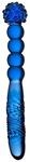 Glassvibrations Glasdildo Blauer Killer