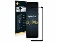 Savvies Full Cover Schutzglas kompatibel mit Samsung Galaxy Note 8 Full Screen