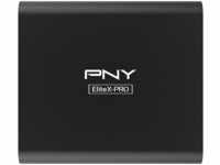 PNY PSD0CS2260-500-RB EliteX-PRO USB 3.2 Gen 2x2 Externe tragbare SSD 500 GB,...