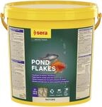 sera Pond Flakes Fischfutter 21 L (3,15 kg)| Fischfutter Teich f&uuml;r kleinere
