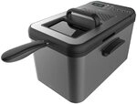 Cecotec &Ouml;lfritteuse Cleanfry Luxury 4000 Dark mit 4,2 Litern, 3270 W