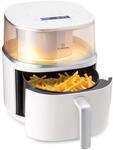 Klarstein Hei&szlig;luftfriteuse, XL Air Fryer zum Frittieren, Friteuse mit Dampffunktion,