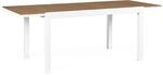 ANDREA BIZZOTTO Ausziehbarer Tisch Elias 140-200 x 90 Wei&szlig;