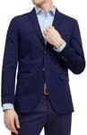 JACK & JONES Herren JPRFRANCO Blazer NOOS Anzugjacke 12199891,Medieval Blue,56