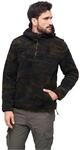 Brandit Teddyfleece Worker Pullover, Farbe: Woodland, Gr&ouml;&szlig;e: 3XL