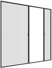 Windhager Fliegengitter Balkont&uuml;r EXPERT 240 x 240 cm Anthrazit, Plissee T&uuml;r mit