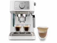 De'Longhi Manuelle Kaffeemaschine Stilosa EC260.W, 15 Bar Druck, Cappuccino-System,