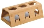 KESPER | Flaschenhalter, Material: Bambus, Kunststoff, Ma&szlig;e: B 32 x H 12 x T 17,5