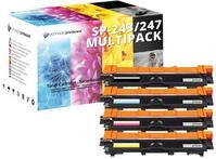 schneiderprintware 4 Toner | 35% h&ouml;here Reichweite | kompatibel TN-243 TN-247...