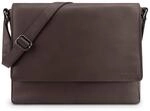 LEABAGS Oxford Laptoptasche Leder 15 Zoll Herren Damen Echtleder