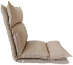Rebecca Mobili Meditationstuhl Bodenkissen Beige, Metall Polyesther, Entspannung