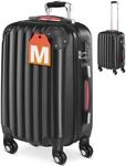 Monzana&reg; Koffer Handgep&auml;ck ABS Hard Case 4 Rollen Teleskopgriff Zahlenschloss