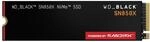 WD_BLACK SN850X NVMe SSD 4 TB interne SSD (Gaming Speicher, PCIe...