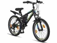 Licorne Bike Guide Premium Mountainbike in 20 Zoll - Fahrrad für Mädchen,...