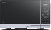 Sharp Mikrowelle YC-PC254AE-S 25L, Silber, 900W Mikrowelle, 1200W Grill, 2050W