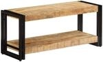 vidaXL Mango Massivholz TV Schrank 90cm Lowboard Fernsehschrank Schuhschrank