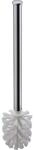 Hansgrohe 40089000 WC-B&uuml;rste Logis Classic mit Stil, verchromt, Wei&szlig;