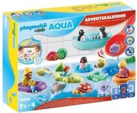 PLAYMOBIL 1.2.3 Aqua 71086 Adventskalender f&uuml;r Kinder: Badespa&szlig;, Mit